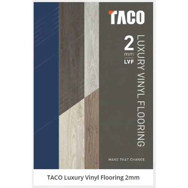 Rumah flooring lantai vinyl taco